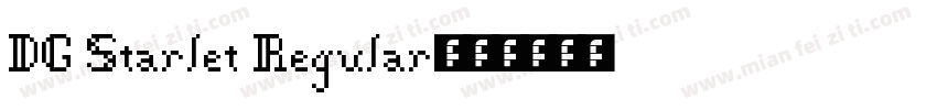 DG Starlet Regular字体转换